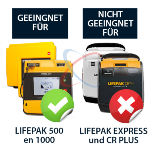 Physio-Control Lifepak Quik-Combo Elektroden - 6272