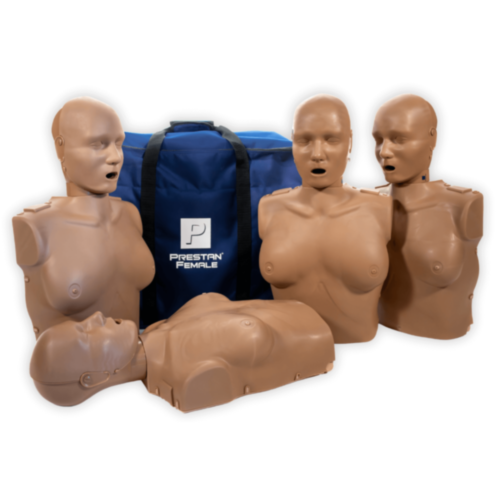 Prestan Professional weibliche HLW-Puppe 4er-Pack (Dunkel) - 12536