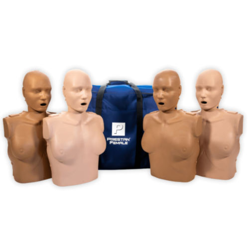 Prestan Professional weibliche HLW-Puppe 4er-Pack (diversity)